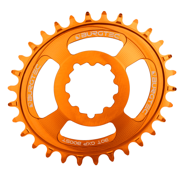 Couronne Burgtec GPX Boost Oval 3mm Offset Thick Thin Orange 28d