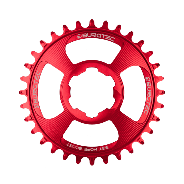 Couronne Burgtec Hope Direct Mount Thick Thin Rouge 28d