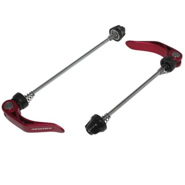 Attache Rapide Blocage de Roue VTT Rouge 9mm