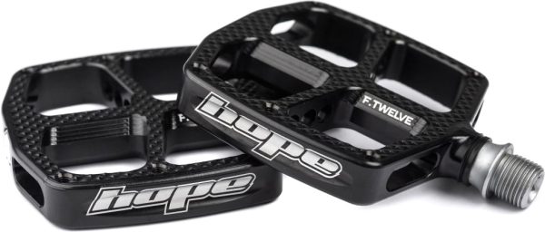 Pédales Hope F12 Plates Enfant Noir