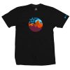 T-Shirt Orange Bikes Mountain O'Range 2 Noir  S/M|L/XL