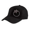 Casquette Orange Bikes Baseball Noir / Logo Gris