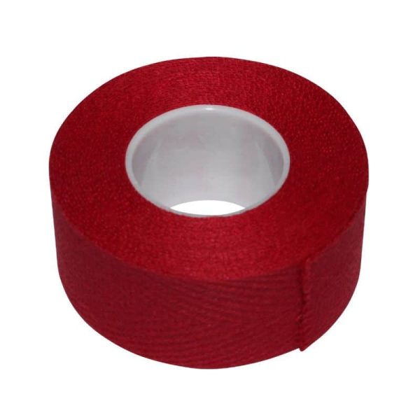 Ruban de Guidon Guidoline / Route Velox Tressostar Tissu Rouge 20mm x 2m60