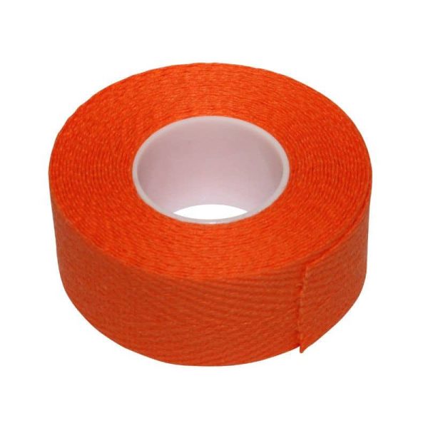 Ruban de Guidon Guidoline / Route Velox Tressostar Tissu Orange 20mm x 2m60