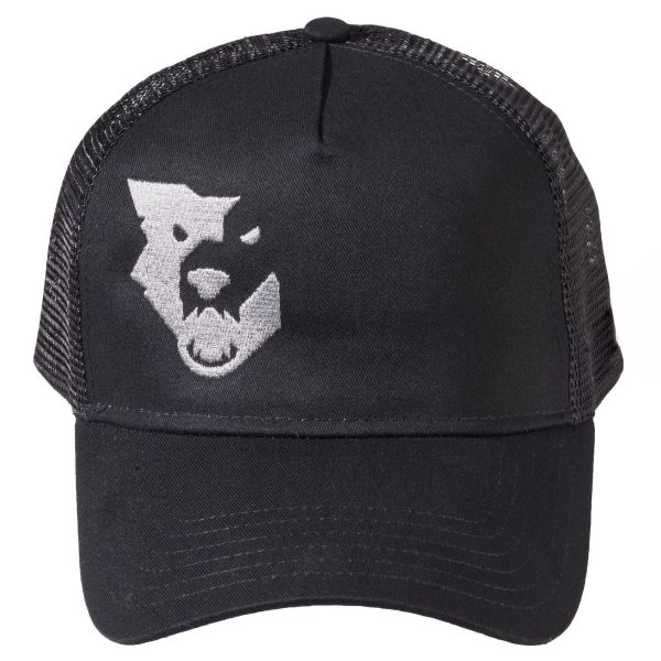 Wolf Tooth Logo Trucker Hat – Wolf Tooth Components|WT-TruckerHat-Black-side02