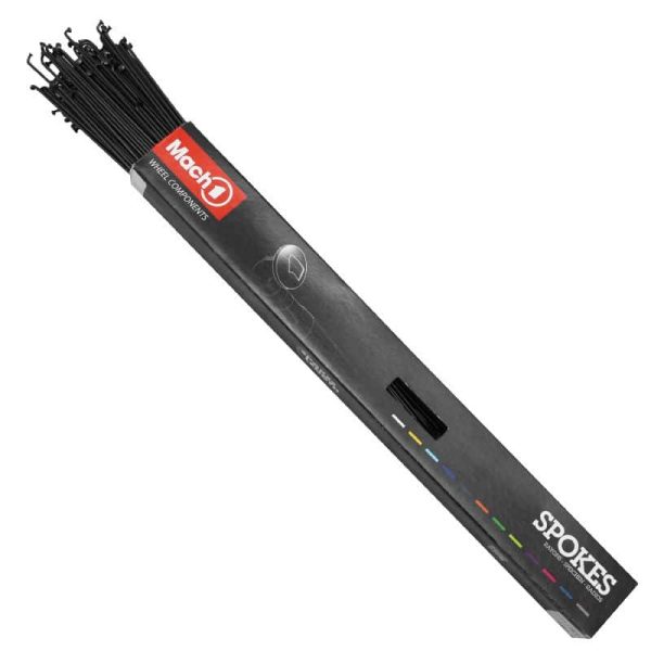 Rayon Inox Noir 2mm L 290mm Tete Coudee Avec Ecrou (Boite de 100)