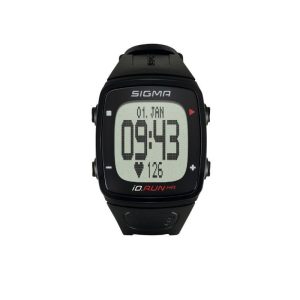 Montre Gps Cardio Sigma Id.run Hr Noir 10 Fonctions Dont Distance Et Vitesse Gps Prise De La Frequence Cardiaque Au Poignet