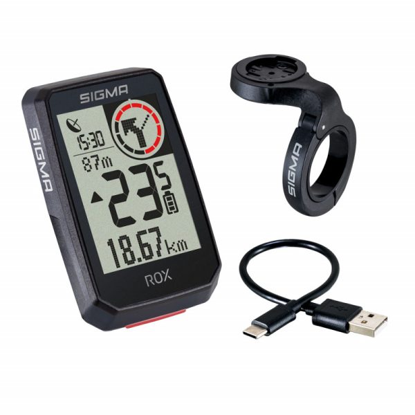 Compteur Sigma Rox4.0 Gps Blanc Altimetre