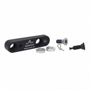 Adaptateur / Rehausse Frein à Disque Route Flatmount Arriere Shimano Etrier 140mm pour Disque 160mm