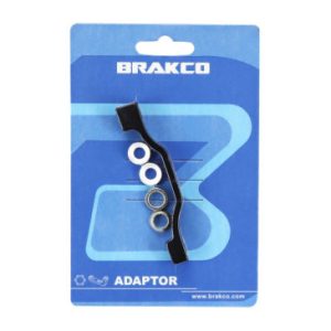 Adaptateur / Rehausse Frein à Disque VTT Post-mount Avant / Arriere Brakco Etrier 203mm pour Disque 220mm