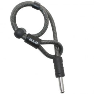 Antivol Velo Cable à Boucle Axa Rls pour Fer à Cheval Plug Cable Diam 10mm L1.15m (Profondeur Plug 35mm Diam 10mm)