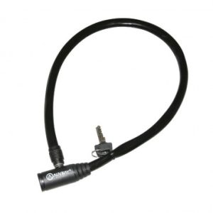 Antivol Velo Cable à Cle Auvray Diam 5 Mm L 65 Cm