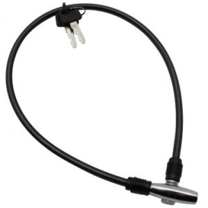 Antivol Velo Cable à Cle Gravity Diam 5mm L 65cm