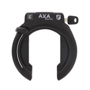 Antivol Velo Fer à Cheval Axa Block Xxl Noir Grande Ouverture 58mm Noir (Sans Fixation) - Securite Niveau 12/15