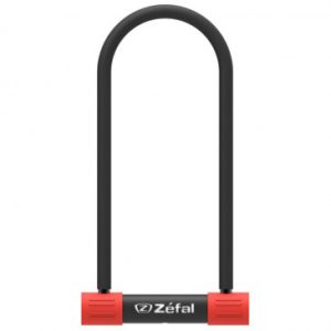 Antivol Velo U Zefal K-traz U13l à Cle 115x292mm D 13mm avec Support Clip - Reproduction Des Cles Possibles - Sold Secure Niveau Silver - Homologue Fub 1 Etoile