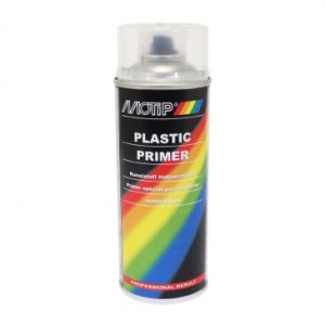 Appret Peinture Motip Primer Pro Special Plastique Transparent (Aerosol/bombe 400 Ml) (04063)