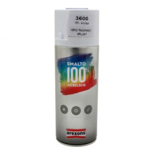 Bombe de Peinture Arexons Acrylique 100 Vernis Transparent Brillant Aerosol 400 Ml (3600)