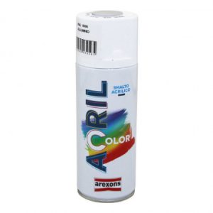 Bombe de Peinture Arexons Acrylique Gris Aluminium Ral 9006 (Carters Moteur/cadre/phare) (Aerosol 400 Ml) (3956)