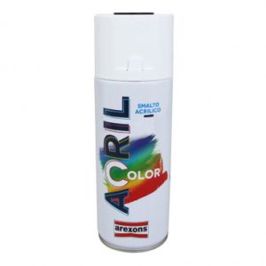 Bombe de Peinture Arexons Acrylique Noir Mat (Aerosol 400 Ml) (3961)