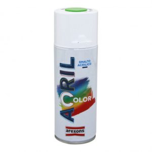 Bombe de Peinture Arexons Acrylique Vert Ral 6018 (Kawasaki/derbi) (Aerosol 400 Ml) (3981)