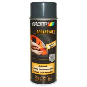 Bombe de Peinture Motip Sprayplast Carbone Brillant Aerosol 400 Ml (396540)