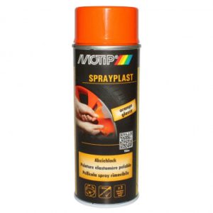 Bombe de Peinture Motip Sprayplast Orange Brillant Aerosol 400 Ml (396564)