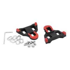 Cale Pedale Gravity Compatible Shimano Route Spd-sl Fixe 0° Noir/rouge (Paire)