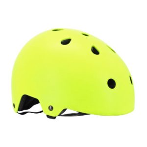 Casque Velo Adulte Auvray Urban Jaune Fluo avec Eclairage Integre Sur Molette Reglable Taille 54-58