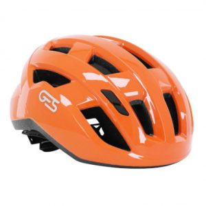 Casque Velo Adulte Ges Route/gravel X-way Orange In-mold Taille 54-58 Fit-system (Vendu En Boite)