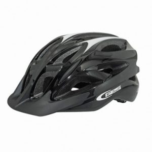 Casque Velo Adulte Ges Vtt/gravel Revo Noir In-mold Taille 58-61 avec Visiere et Fit-system (Vendu En Boite)