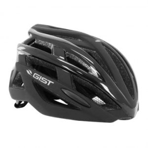 Casque Velo Adulte Gist E-bike Planet Noir In-mold Taille 52-58 Reglage Molette 212grs