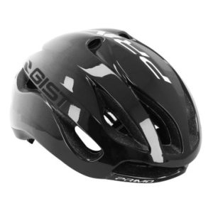 Casque Velo Adulte Gist Route Primo Restyling Noir/blanc Full In-mold Taille 56-62 Reglage Molette 230grs