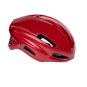 Casque Velo Adulte Gist Route Veloce Rouge Taille 52-56 Reglage Molette Fermeture Boucle Fidlock Magnetique (Eps/pc)