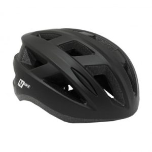 Casque Velo Adulte Gravity Noir In-mold Taille 58-62 avec Molette Reglage (Vendu Sur Carte)