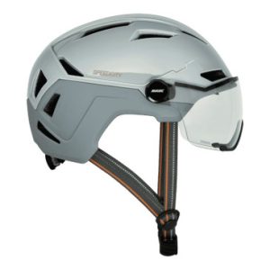 Casque Velo Adulte Mavic Speedcity Gris Visiere Integree Taille 51-56 Reglage Molette 370grs - Homologue -