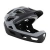 Casque Velo Descente Integral Ges D-scent Noir/gris Taille 52-56cm (Vendu en Boite) - Conforme En1078