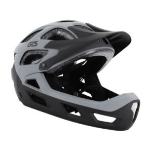 Casque Velo Descente Integral Ges D-scent Noir/gris Taille 52-56cm (Vendu en Boite) - Conforme En1078