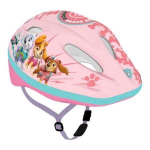 Casque Velo Enfant V2 Paw Patrol Fille avec Molette Reglage Taille 52-56 (Pat Patrouille) (Vendu Sur Carte)