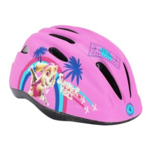 Casque Velo Enfant V2 Paw Patrol Rose Taille 48-52 (Pat Patrouille) (Vendu Sur Carte)