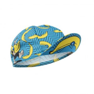 Casquette Velo Deco Banane Bleu / Jaune