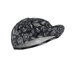 Casquette Velo Deco Yeah Noir