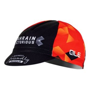 Casquette Velo Equipe Pro Bahrain Noir/rouge