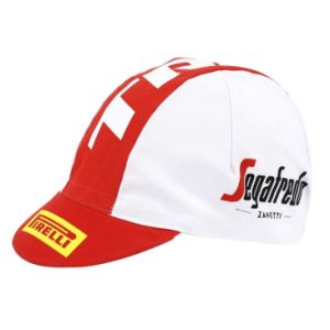 Casquette Velo Equipe Pro Trek Pirelli Rouge/blanc