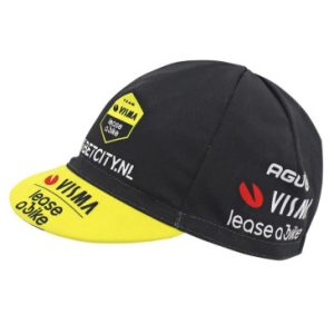 Casquette Velo Equipe Pro Visma Jaune/noir