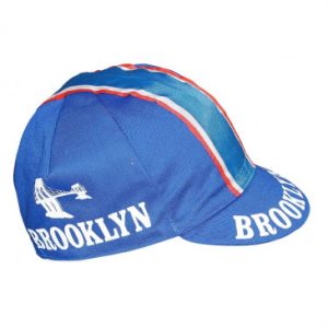 Casquette Velo Equipe Vintage Brooklin Bleu