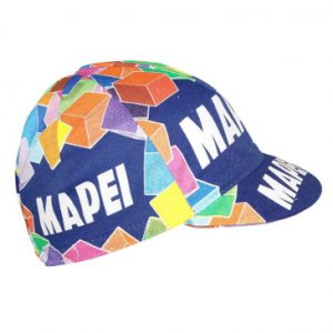 Casquette Velo Equipe Vintage Mapei Multicolor