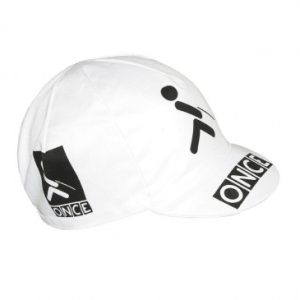 Casquette Velo Equipe Vintage Once Blanc