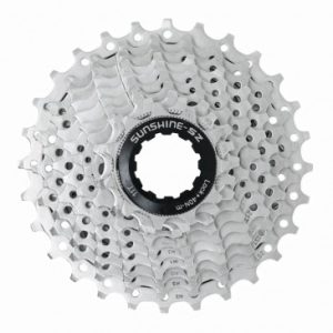 Cassette 10v. Gravity 11-28 pour Shimano/sram Argent VTT Argent (Vendu En Boite) (11-12-13-14-15-17-19-21-24-28)