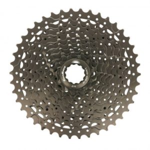 Cassette 10v. Sunrace Ms3 11-42 VTT pour Shimano Noir (Livre En Boite) (11-13-15-18-21-24-28-32-36-42) (2 Blocs + Pignons)