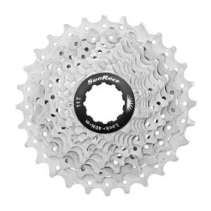 Cassette 10v. Sunrace Rs0 11-28 Route pour Shimano (Niveau 105) Metallic Silver (Livre En Boite) (11-12-13-14-15-17-19-21-24-28)